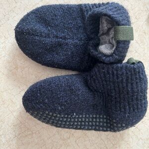 Bombas Toddler Navy Blue Slipper Socks -